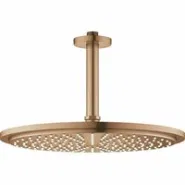 Верхний душ GROHE Rainshower Cosmopolitan 310, 8 л/мин, 1 режим, 142 мм, теплый закат матовый (26067DL0)