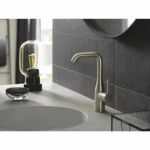 Смеситель для раковины GROHE Essence с донным клапаном, L-Size, никель матовый (32628EN1) Смеситель для раковины GROHE Essence с донным клапаном, L-Size, никель матовый (32628EN1)