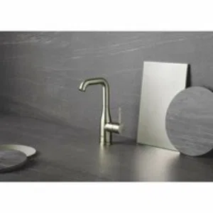 Смеситель для раковины GROHE Essence с донным клапаном, L-Size, никель матовый (32628EN1) Смеситель для раковины GROHE Essence с донным клапаном, L-Size, никель матовый (32628EN1)