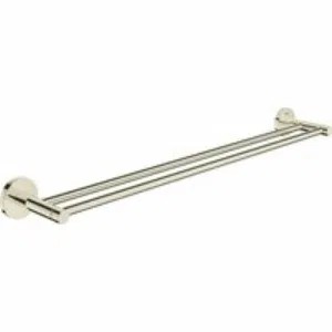 Держатель для полотенца GROHE Essentials 600 мм, двойной, никель глянец (40802BE1) Держатель для полотенца GROHE Essentials 600 мм, двойной, никель глянец (40802BE1)
