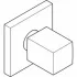 Накладная панель вентиля GROHE Eurocube, хром (19910000) Накладная панель вентиля GROHE Eurocube, хром (19910000)