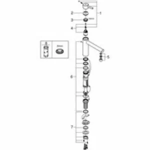 Смеситель для кухни GROHE Concetto, хром (31210001) Смеситель для кухни GROHE Concetto, хром (31210001)
