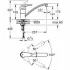 Смеситель для кухни GROHE Eurodisc, хром (33770001) Смеситель для кухни GROHE Eurodisc, хром (33770001)