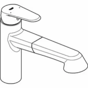 Смеситель для кухни GROHE Eurodisc Cosmopolitan, хром (32257002) Смеситель для кухни GROHE Eurodisc Cosmopolitan, хром (32257002)