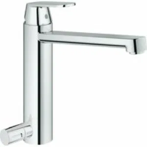 Смеситель для кухни GROHE Eurosmart Cosmopolitan с запорным вентилем, хром (30195000) Смеситель для кухни GROHE Eurosmart Cosmopolitan с запорным вентилем, хром (30195000)