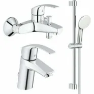 Готовый комплект для ванной комнаты GROHE Tempesta, хром (NB0051)