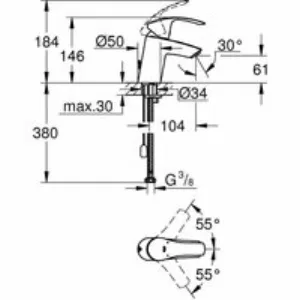 Готовый комплект для ванной комнаты GROHE Tempesta, хром (NB0051) Готовый комплект для ванной комнаты GROHE Tempesta, хром (NB0051)
