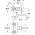 Смеситель для кухонной мойки GROHE Eurostyle Cosmopolitan настенный, хром (33982002) Смеситель для кухонной мойки GROHE Eurostyle Cosmopolitan настенный, хром (33982002)