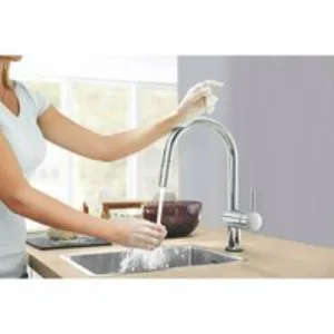Смеситель для кухни GROHE Minta Touch сенсорный с вытяжным душем, хром (31358002) Смеситель для кухни GROHE Minta Touch сенсорный с вытяжным душем, хром (31358002)
