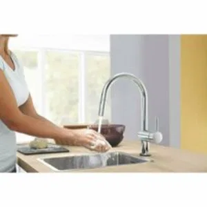 Смеситель для кухни GROHE Minta Touch сенсорный с вытяжным душем, хром (31358002) Смеситель для кухни GROHE Minta Touch сенсорный с вытяжным душем, хром (31358002)