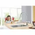 Смеситель для кухни GROHE Minta Touch сенсорный с вытяжным душем, хром (31358002) Смеситель для кухни GROHE Minta Touch сенсорный с вытяжным душем, хром (31358002)