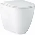 Унитаз приставной напольный GROHE Essence Ceramic, альпин-белый (3957300H) Унитаз приставной напольный GROHE Essence Ceramic, альпин-белый (3957300H)