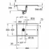Мойка GROHE K400, 860 x 500 мм, серый гранит (31640AT0) Мойка GROHE K400, 860 x 500 мм, серый гранит (31640AT0)