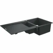 Мойка GROHE K500 с 1,5 чашей, 1000 x 500 мм, черный гранит (31646AP0)