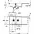 Мойка GROHE K500 с двумя чашами, 1160 x 500 мм, серый гранит (31647AT0) Мойка GROHE K500 с двумя чашами, 1160 x 500 мм, серый гранит (31647AT0)