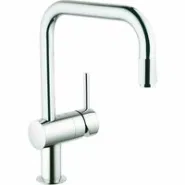 Смеситель для кухни GROHE Minta с вытяжным U-изливом, хром (32067000)
