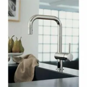 Смеситель для кухни GROHE Minta с вытяжным U-изливом, хром (32067000) Смеситель для кухни GROHE Minta с вытяжным U-изливом, хром (32067000)