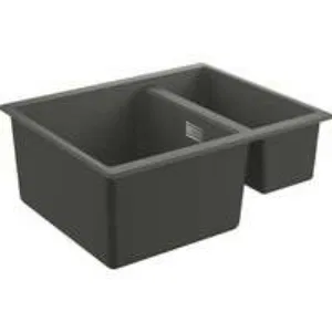 Мойка GROHE K500 с 1,5 чашей, 555 x 460 мм, серый гранит (31648AT0) Мойка GROHE K500 с 1,5 чашей, 555 x 460 мм, серый гранит (31648AT0)