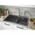 Мойка GROHE K500 с 2 чашами, 860 x 500 мм, серый гранит (31649AT0) Мойка GROHE K500 с 2 чашами, 860 x 500 мм, серый гранит (31649AT0)