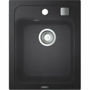 Мойка GROHE K700 с одной чашей, 400 x 500 мм, черный гранит (31650AP0) Мойка GROHE K700 с одной чашей, 400 x 500 мм, черный гранит (31650AP0)