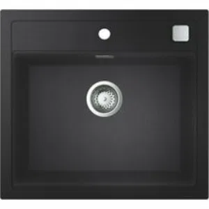 Мойка GROHE K700 с одной чашей, 560 x 510 мм, черный гранит (31651AP0) Мойка GROHE K700 с одной чашей, 560 x 510 мм, черный гранит (31651AP0)
