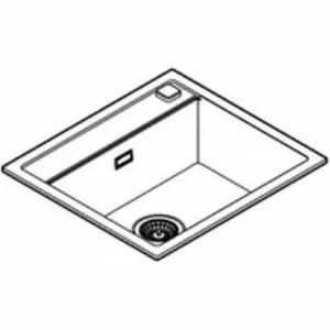 Мойка GROHE K700 с одной чашей, 560 x 510 мм, черный гранит (31651AP0) Мойка GROHE K700 с одной чашей, 560 x 510 мм, черный гранит (31651AP0)