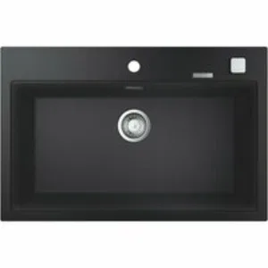 Мойка GROHE K700 с одной чашей, 780 x 510 мм, черный гранит (31652AP0) Мойка GROHE K700 с одной чашей, 780 x 510 мм, черный гранит (31652AP0)