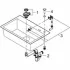 Мойка GROHE K700 с одной чашей, 780 x 510 мм, черный гранит (31652AP0) Мойка GROHE K700 с одной чашей, 780 x 510 мм, черный гранит (31652AP0)