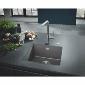 Мойка GROHE K700U с одной чашей, 457 x 406 мм, серый гранит (31653AT0) Мойка GROHE K700U с одной чашей, 457 x 406 мм, серый гранит (31653AT0)