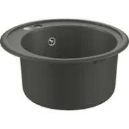 Мойка GROHE K200 с одной чашей, диаметр 510 мм, серый гранит (31656AT0)