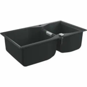 Мойка GROHE K700 с двумя чашами, 900 x 500 мм, черный гранит (31658AP0) Мойка GROHE K700 с двумя чашами, 900 x 500 мм, черный гранит (31658AP0)