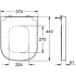 Сиденье для унитаза с микролифтом GROHE Euro Ceramic, альпин-белый (39330001) Сиденье для унитаза с микролифтом GROHE Euro Ceramic, альпин-белый (39330001)
