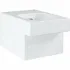 Унитаз GROHE Cube Ceramic подвесной, с покрытием PureGuard, альпин-белый (3924500H) Унитаз GROHE Cube Ceramic подвесной, с покрытием PureGuard, альпин-белый (3924500H)