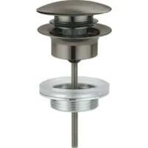 Донный клапан для раковины GROHE, темный графит матовый (65807AL0) Донный клапан для раковины GROHE, темный графит матовый (65807AL0)