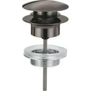 Донный клапан для раковины GROHE, темный графит глянец (65807A00) Донный клапан для раковины GROHE, темный графит глянец (65807A00)