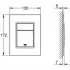 Панель смыва для унитаза GROHE Skate Cosmopolitan S, 3 режима, теплый закат матовый (37535DL0) Панель смыва для унитаза GROHE Skate Cosmopolitan S, 3 режима, теплый закат матовый (37535DL0)