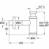 Сифон для раковины GROHE 1 1/4 дюйма из латуни, никель, матовый (28912EN0) Сифон для раковины GROHE 1 1/4 дюйма из латуни, никель, матовый (28912EN0)