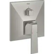 Внешняя часть смесителя для ванны GROHE Allure Brilliant с переключателем на 3 положения, суперсталь (24099DC0)