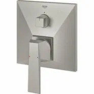 Внешняя часть смесителя для ванны GROHE Allure Brilliant с переключателем на 3 положения, суперсталь (24099DC0)