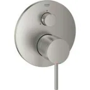 Внешняя часть смесителя для ванны GROHE Atrio на 3 потребителя, суперсталь (24096DC3)