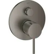 Внешняя часть смесителя для ванны GROHE Atrio на 3 потребителя, темный графит матовый (24096AL3)