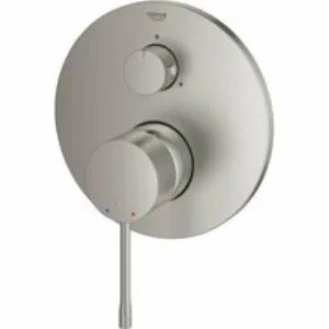 Внешняя часть смесителя для ванны GROHE Essence с переключателем на 3 положения, суперсталь (24092DC1) Внешняя часть смесителя для ванны GROHE Essence с переключателем на 3 положения, суперсталь (24092DC1)