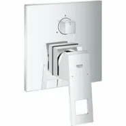 Внешняя часть смесителя для ванны GROHE Eurocube с переключателем на 3 положения, хром (24094000)