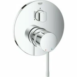 Внешняя часть смесителя для ванны GROHE Essence с переключателем на 3 положения, хром (24092001) Внешняя часть смесителя для ванны GROHE Essence с переключателем на 3 положения, хром (24092001)