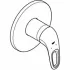Внешняя часть смесителя для душа GROHE Eurostyle Solid, белая луна (24048LS3) Внешняя часть смесителя для душа GROHE Eurostyle Solid, белая луна (24048LS3)