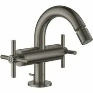 Смеситель для биде GROHE Atrio двухвентильный, темный графит матовый (24027AL3)