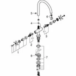 Смеситель для кухонной мойки GROHE Atrio, хром (30362000) Смеситель для кухонной мойки GROHE Atrio, хром (30362000)