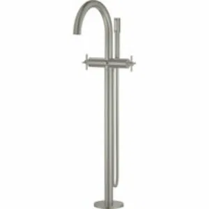 Внешняя часть смесителя для ванны GROHE Atrio напольного монтажа, двухвентильный, суперсталь (25044DC3) Внешняя часть смесителя для ванны GROHE Atrio напольного монтажа, двухвентильный, суперсталь (25044DC3)
