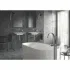 Внешняя часть смесителя для ванны GROHE Atrio напольного монтажа, двухвентильный, суперсталь (25044DC3) Внешняя часть смесителя для ванны GROHE Atrio напольного монтажа, двухвентильный, суперсталь (25044DC3)