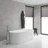 Внешняя часть смесителя для ванны GROHE Eurocube, хром (23672001) Внешняя часть смесителя для ванны GROHE Eurocube, хром (23672001)